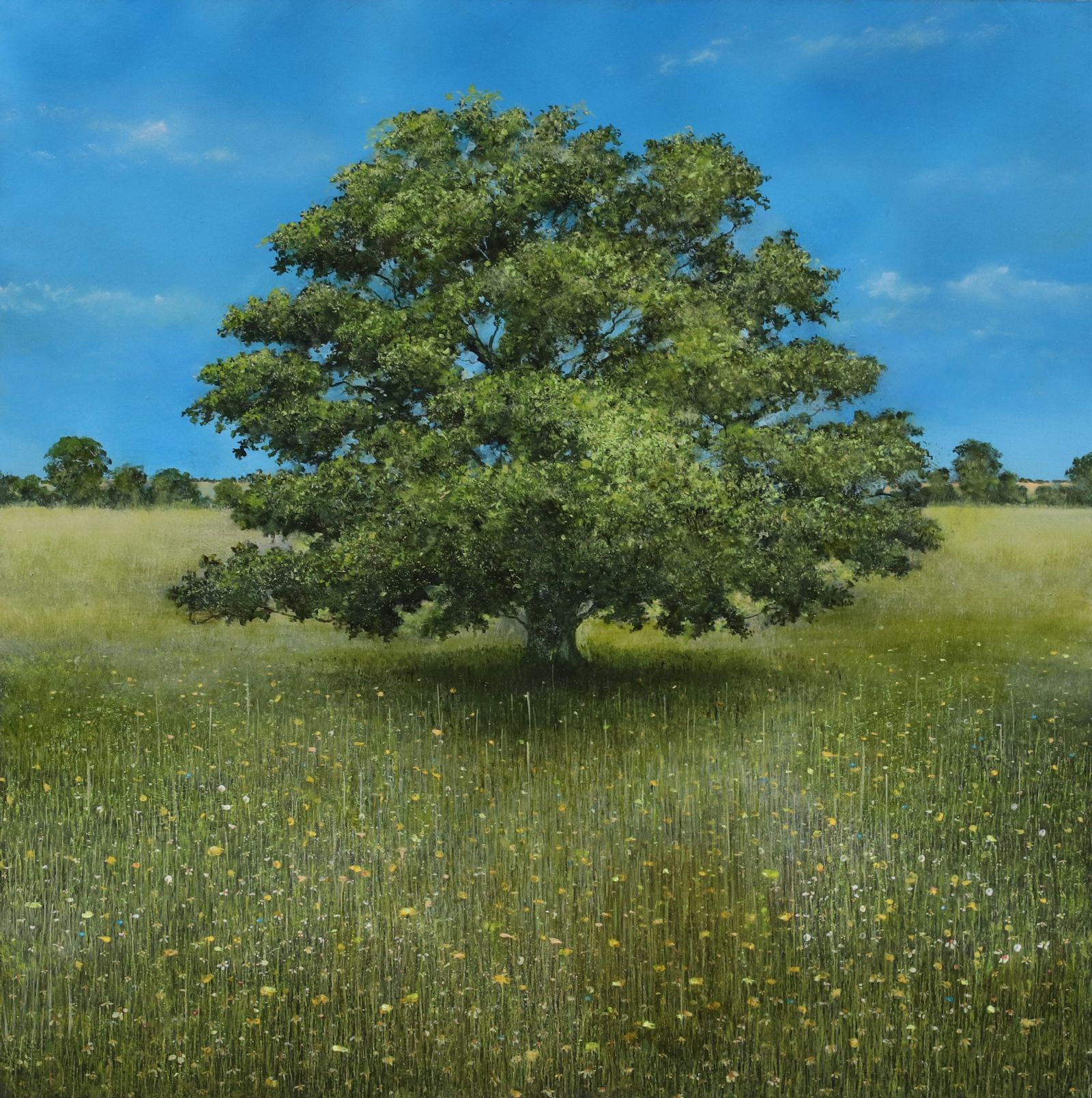Garry Pereira - The Wise Oak Protecting Buttercups